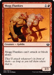 Mogg Flunkies (Modern Masters 2017) Light Play
