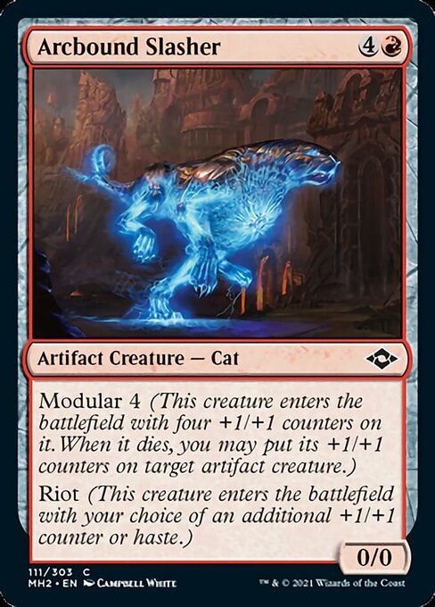Arcbound Slasher (Modern Horizons 2) Light Play