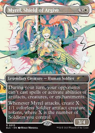 Myrel, Shield of Argive (Secret Lair Countdown Kit) Near Mint Foil