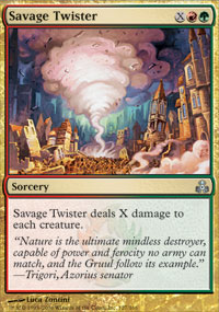 Savage Twister (Guildpact) Light Play