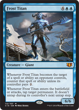 Frost Titan (Commander 2014 Edition) Light Play