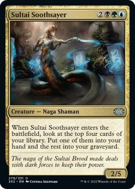 Sultai Soothsayer (Double Masters 2022) Light Play