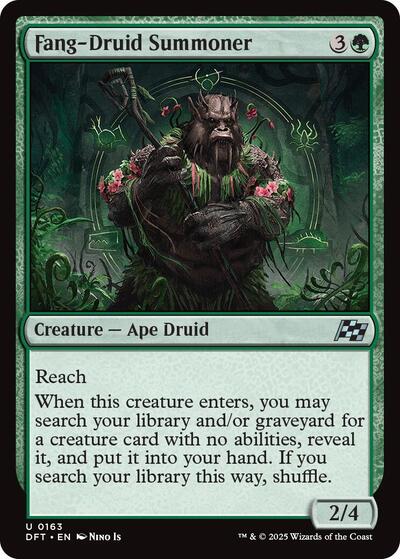 Fang-Druid Summoner (Aetherdrift) Light Play