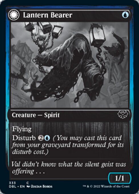 Lantern Bearer / Lanterns' Lift (Innistrad: Double Feature) Light Play