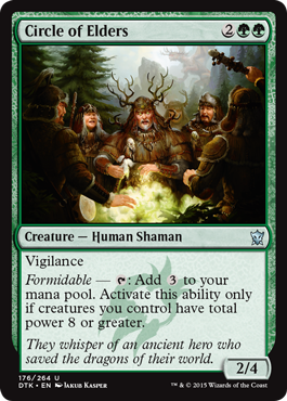 Circle of Elders (Dragons of Tarkir) Light Play