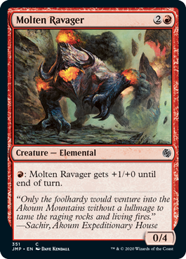 Molten Ravager (Jumpstart) Light Play
