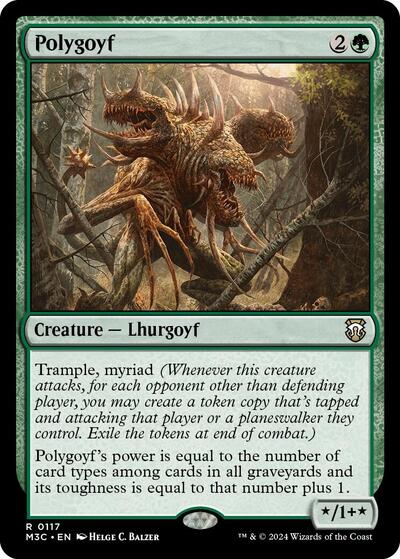 Polygoyf (Commander: Modern Horizons 3) Light Play