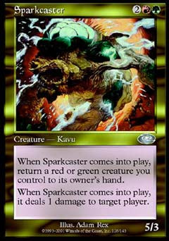 Sparkcaster (Planeshift) Light Play