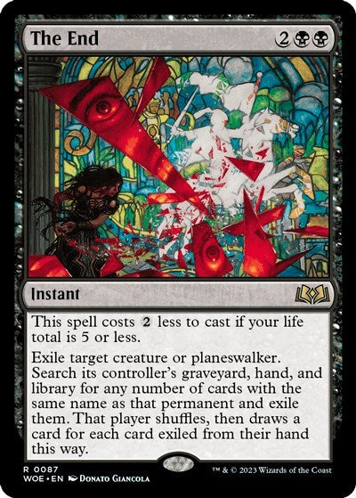 The End (Wilds of Eldraine) Light Play