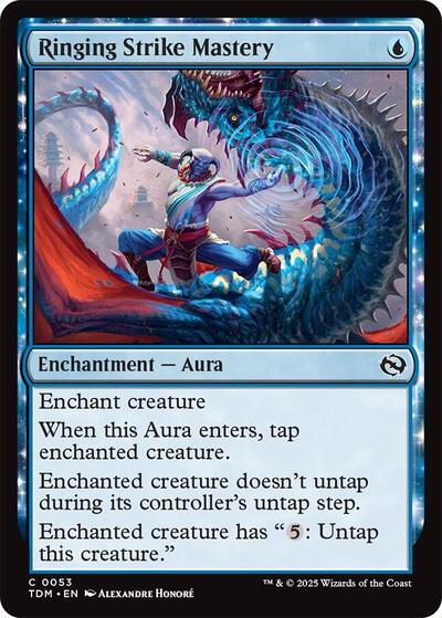 Ringing Strike Mastery (Tarkir: Dragonstorm) Light Play