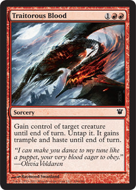 Traitorous Blood (Innistrad) Light Play Foil