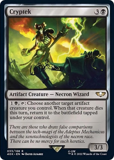 Cryptek (Universes Beyond: Warhammer 40K) Light Play