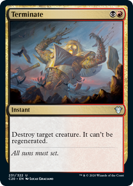 Terminate (Commander 2020 Ikoria) Light Play