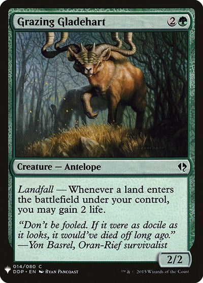 Grazing Gladehart (Mystery Booster) Near Mint