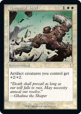 Tempered Steel (Commander: The Brothers' War) Near Mint
