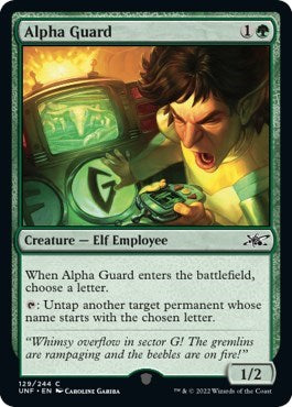 Alpha Guard (Unfinity) Light Play