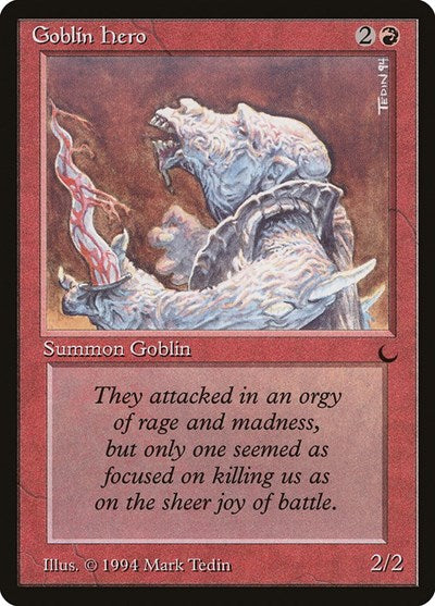 Goblin Hero (The Dark) Damaged / Poor