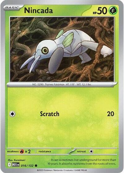Nincada (ME01: Mega Evolution) Light Play