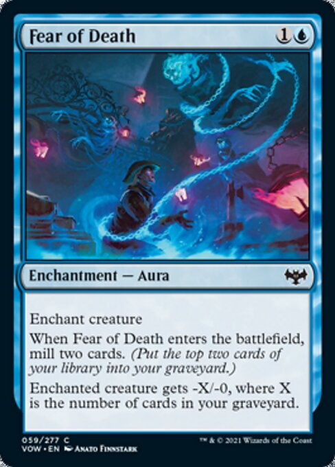 Fear of Death (Innistrad: Crimson Vow) Light Play