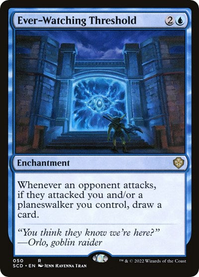 Ever-Watching Threshold (Commander 2022 Starter Decks) Light Play