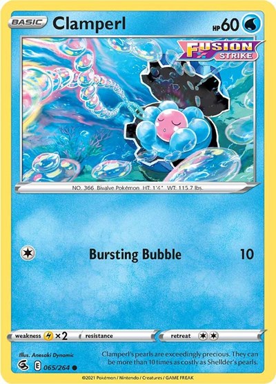 Clamperl (SWSH08: Fusion Strike) Light Play