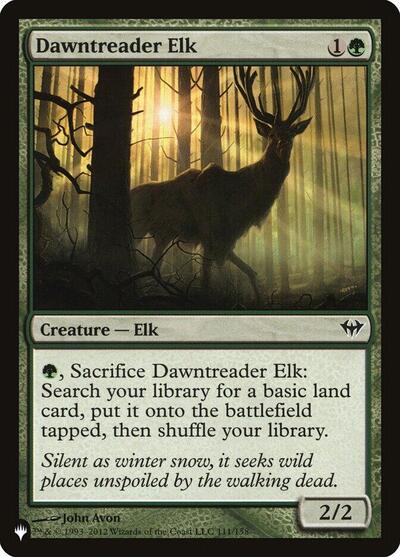 Dawntreader Elk (The List) Light Play