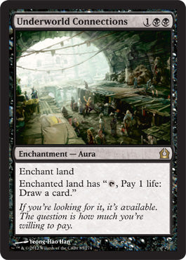 Underworld Connections (Return to Ravnica) Light Play
