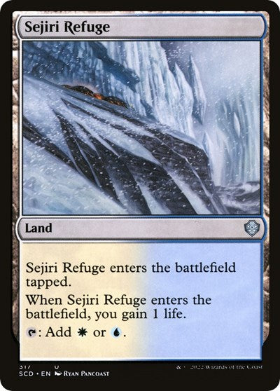 Sejiri Refuge (Commander 2022 Starter Decks) Light Play