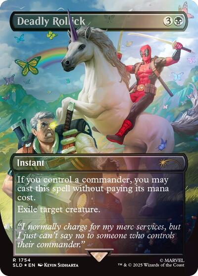 Deadly Rollick (Rainbow Foil) (Secret Lair) Near Mint Foil