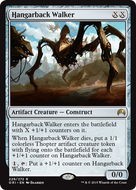 Hangarback Walker (Magic Origins) Light Play