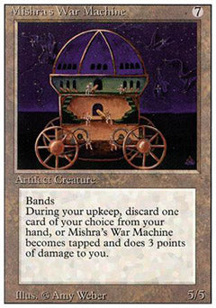 Mishra's War Machine (Revised) Light Play