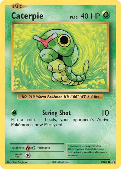 Caterpie (XY - Evolutions) Medium Play