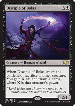 Disciple of Bolas (Commander 2014 Edition) Light Play