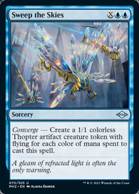 Sweep the Skies (Modern Horizons 2) Light Play Foil
