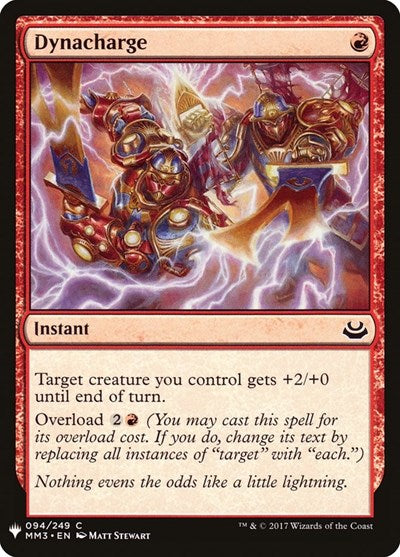 Dynacharge (Mystery Booster) Light Play