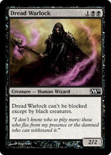 Dread Warlock (Magic 2010 Core Set) Light Play
