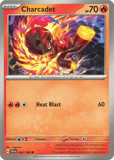 Charcadet - 040 (Scarlet and Violet: Base Set) Light Play