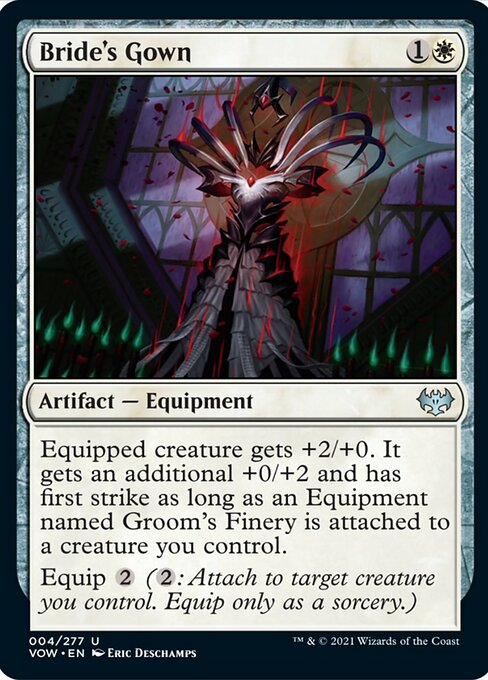 Bride's Gown (Innistrad: Crimson Vow) Light Play