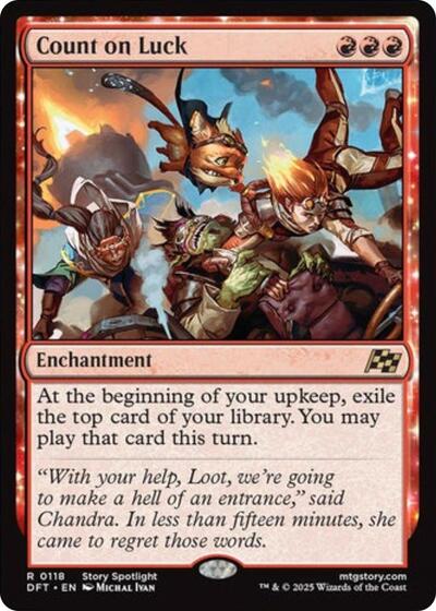 Count on Luck (Aetherdrift) Light Play