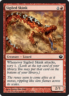 Sigiled Skink (Journey into Nyx) Light Play
