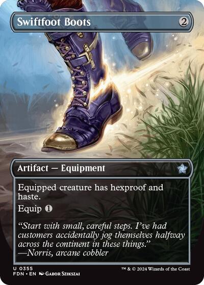 Swiftfoot Boots (Borderless) (Foundations) Light Play Foil