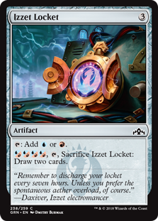 Izzet Locket (Guilds of Ravnica) Light Play
