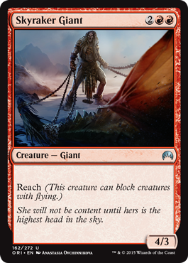 Skyraker Giant (Magic Origins) Medium Play