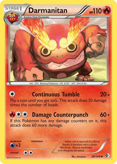 Darmanitan (Boundaries Crossed) Heavy Play