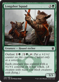 Longshot Squad (Khans of Tarkir) Light Play