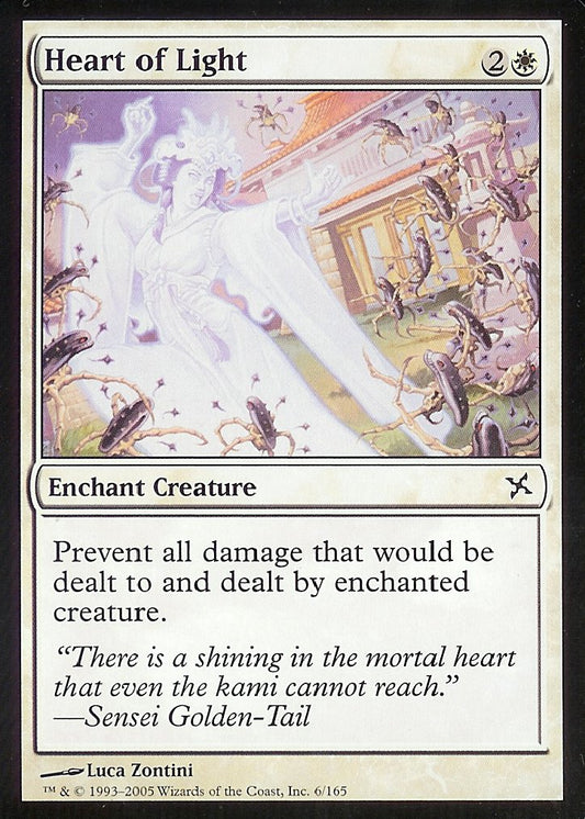 Heart of Light (Betrayers of Kamigawa) Light Play
