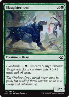 Slaughterhorn (Modern Masters 2017) Light Play