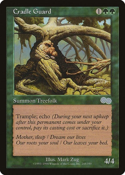 Cradle Guard (Urza's Saga) Light Play