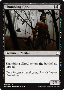 Shambling Ghoul (Battlebond) Light Play