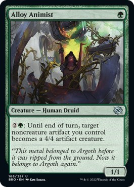 Alloy Animist (The Brothers' War) Light Play Foil